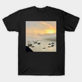 The port in the mist T-Shirt